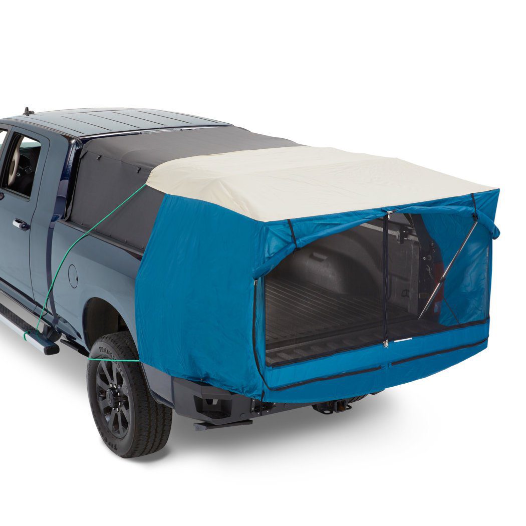 Truck Tent Fits High and Flat Back Camper Tops Full Size Weatherproof Fabric
