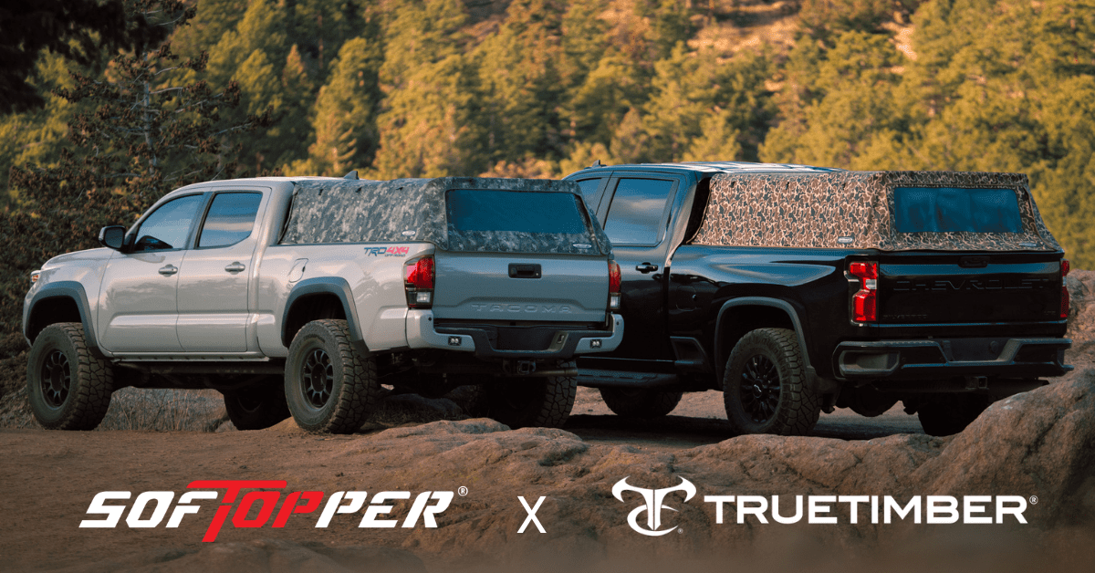 TrueTimber Camo Meets Softopper: Retractable Truck Bed Covers, Built For The Outdoors